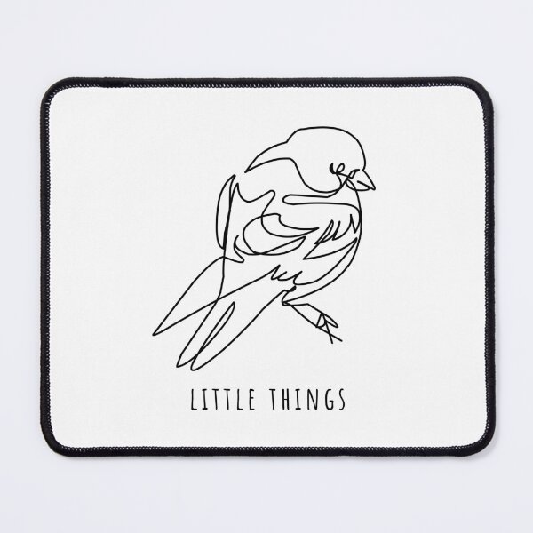 Item preview, Little Things Minimalist Bird Line Art Design designed and sold by Lynn Creates.