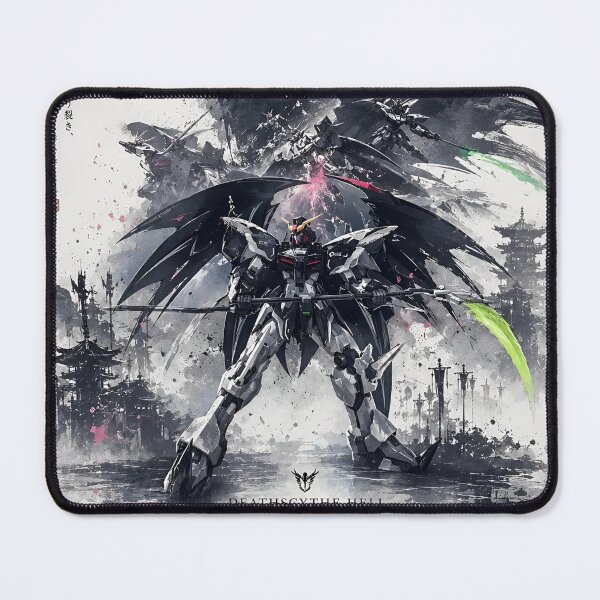 Item preview, Gundam Deathscythe Hell XXXG-01D2 Anime Mecha | Dark Winged Mobile Suit Art designed and sold by Dyan4.