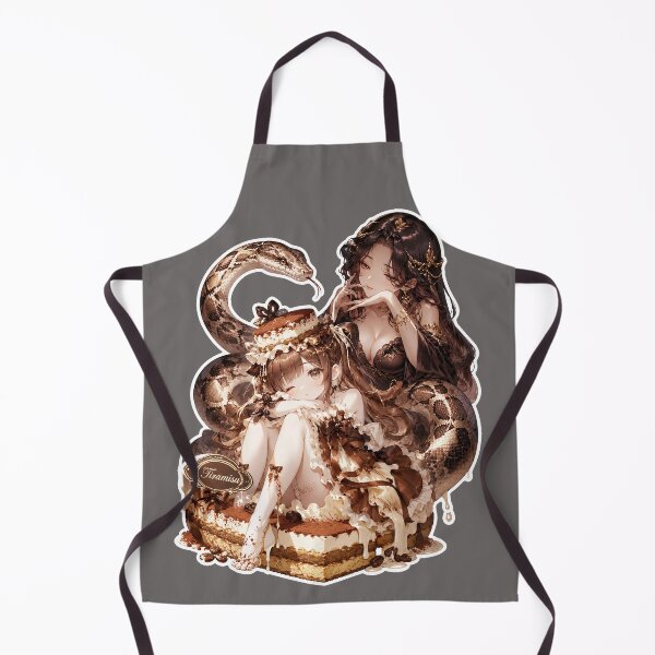 Item preview, The Incarnation of the Great Serpent and the Tiramisu Girl designed and sold by HD3284.