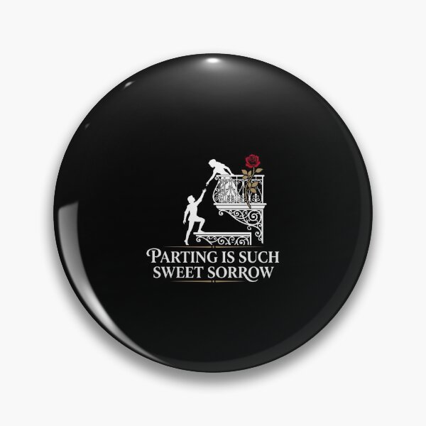 Item preview, Romeo and Juliet Parting Is Such Sweet Sorrow Balcony Quote designed and sold by Fenay Designs.