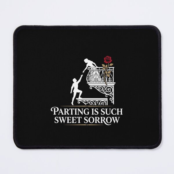 Item preview, Romeo and Juliet Parting Is Such Sweet Sorrow Balcony Quote designed and sold by Fenay Designs.