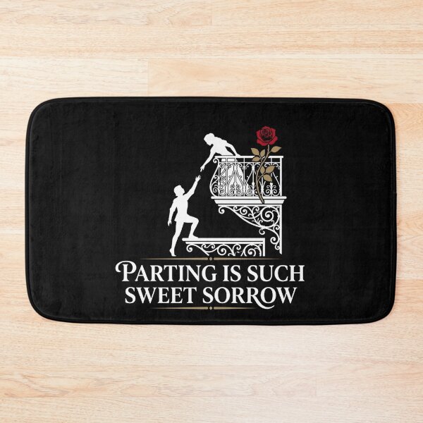 Item preview, Romeo and Juliet Parting Is Such Sweet Sorrow Balcony Quote designed and sold by Fenay Designs.