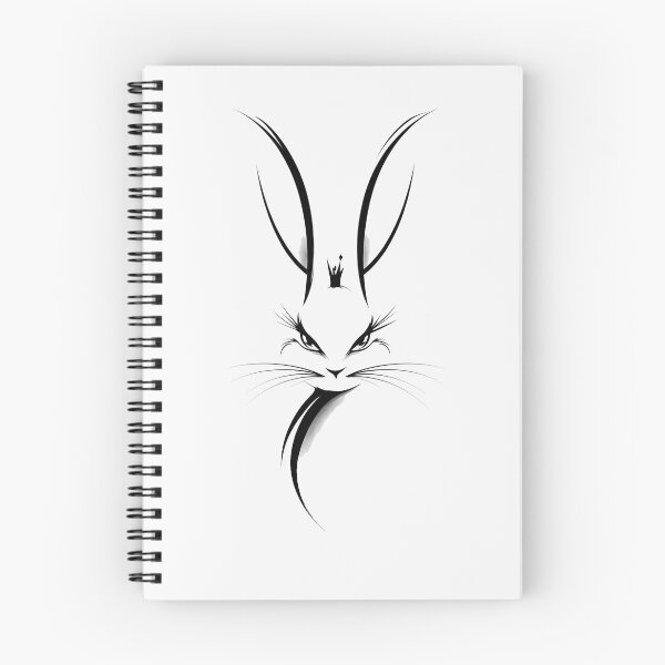 Item preview, Sassy Crowned Bunny Queen Minimalist Art designed and sold by PixelQ.