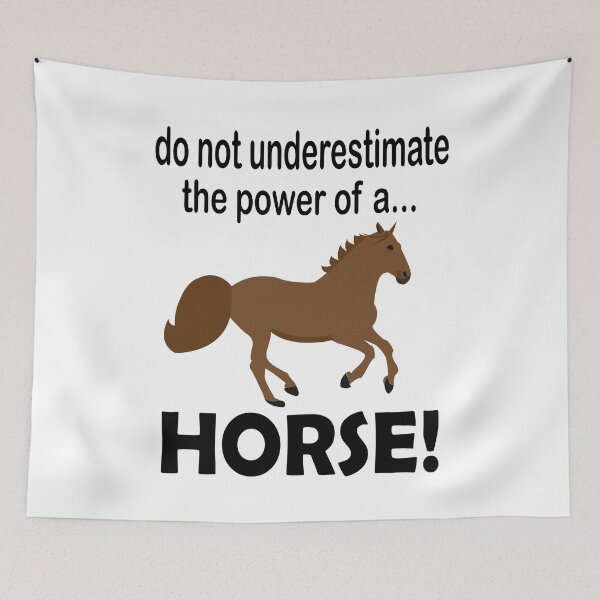 Item preview, Unstoppable Horse Power Statement  designed and sold by Nisha Prabhu.