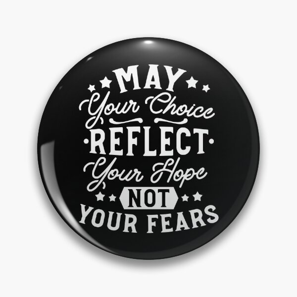 Item preview, Reflect Hope Not Fear – Motivational Choice Quote Design designed and sold by FlinArt.