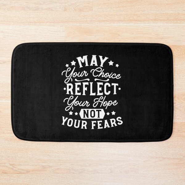Item preview, Reflect Hope Not Fear – Motivational Choice Quote Design designed and sold by FlinArt.