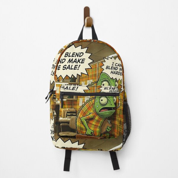 Item preview, Funny Chameleon Salesman Burnout Workplace Humor designed and sold by SoftAuraStudi0.