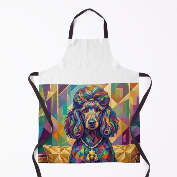 Item preview, Poodle Diva Dog Salon Pop Art Portrait designed and sold by Pfotenfaden.