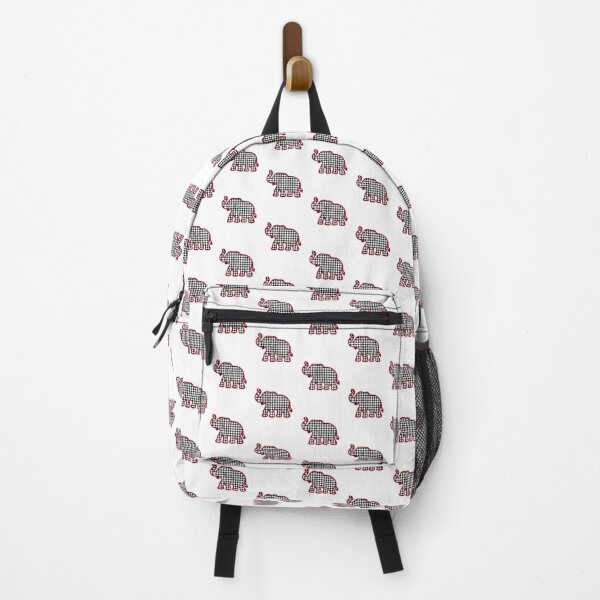Item preview, Crimson Alabama Elephant Houndstooth Rammer Jammer Design designed and sold by extrisiceye.