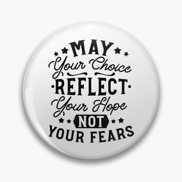 Item preview, May Your Choice Reflect Your Hope Inspirational Quote designed and sold by FlinArt.