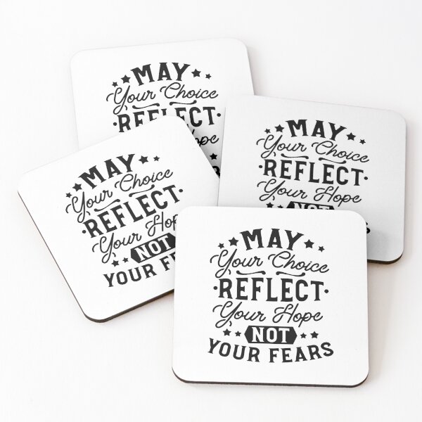 Item preview, May Your Choice Reflect Your Hope Inspirational Quote designed and sold by FlinArt.