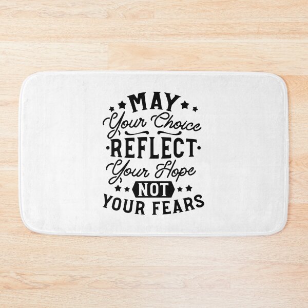 Item preview, May Your Choice Reflect Your Hope Inspirational Quote designed and sold by FlinArt.