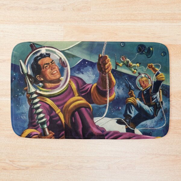Item preview, Vintage Space Adventure Comic Cover – Classic Mid‑Century Sci‑Fi Illustration designed and sold by Analog Aura .