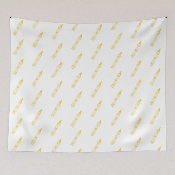 Item preview, Cute Yellow Crayon designed and sold by winterpumpkin.