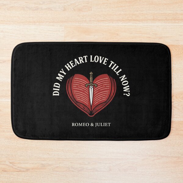 Item preview, Romeo and Juliet Did My Heart Love Till Now Book Quote designed and sold by Fenay Designs.