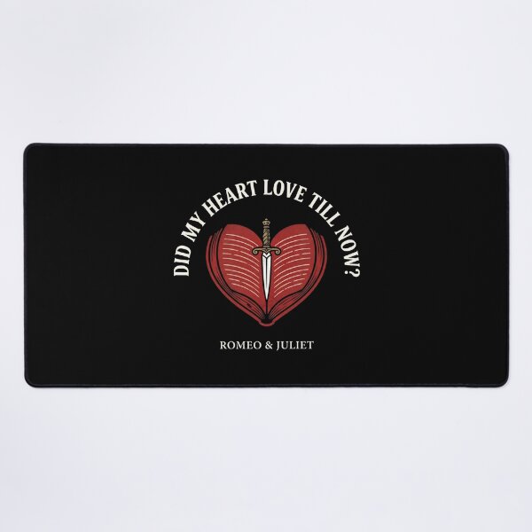 Item preview, Romeo and Juliet Did My Heart Love Till Now Book Quote designed and sold by Fenay Designs.