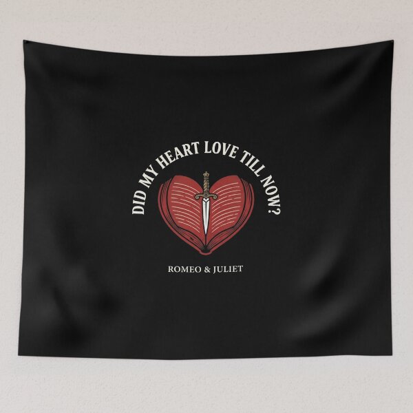 Item preview, Romeo and Juliet Did My Heart Love Till Now Book Quote designed and sold by Fenay Designs.