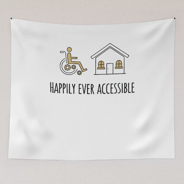 Item preview, Disability Awareness Happily Ever Accessible designed and sold by LuminOrb.