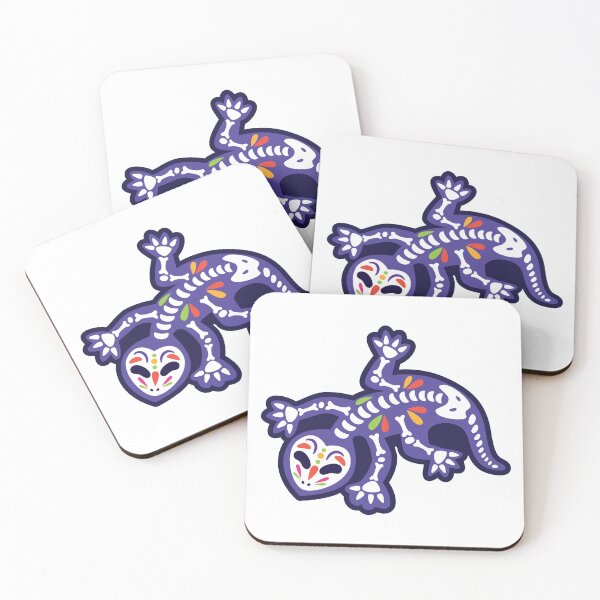 Item preview, Day of the Dead Skeleton Gecko designed and sold by the-craft-shop.