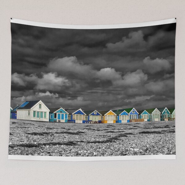 Item preview, Beach Huts Hengistbury Head Dorset England designed and sold by AndyEvansPhotos.