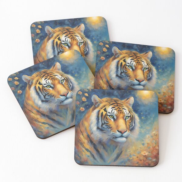 Item preview, Majestic Tiger at Twilight designed and sold by Shelley Loewnau-Jones Studio.