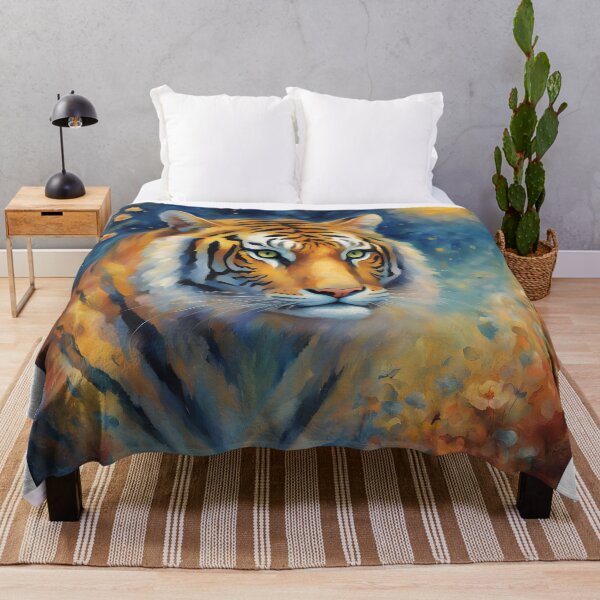 Item preview, Majestic Tiger at Twilight designed and sold by Shelley Loewnau-Jones Studio.