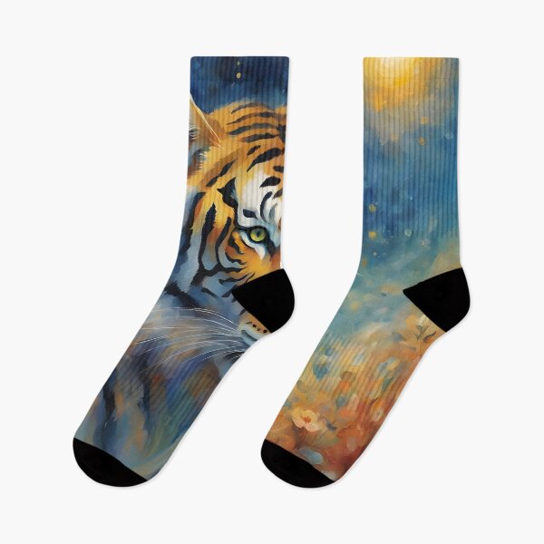 Item preview, Majestic Tiger at Twilight designed and sold by Shelley Loewnau-Jones Studio.