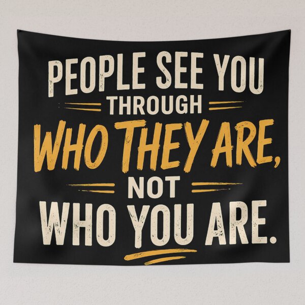 Item preview, Be Seen for Who You Are , Bold Typography Quote designed and sold by aminz4.