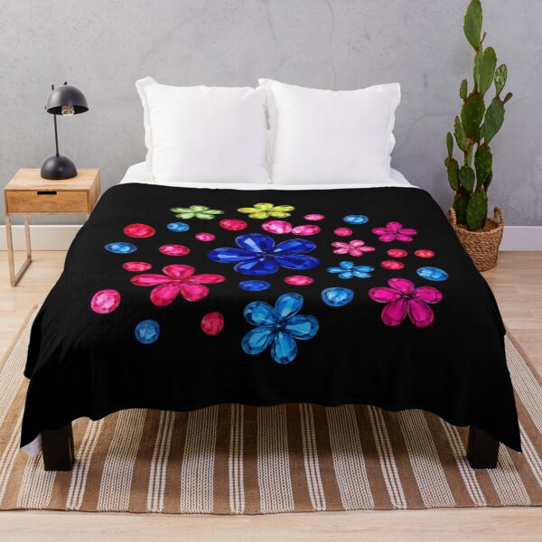 Item preview, Colorful Crystal Flower Pattern designed and sold by Aminesnip.