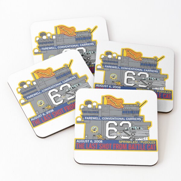 Item preview, Commemorative Patch: The Last Shot from Battle Cat (USS Kitty Hawk CV-63) designed and sold by CharlieDesings.