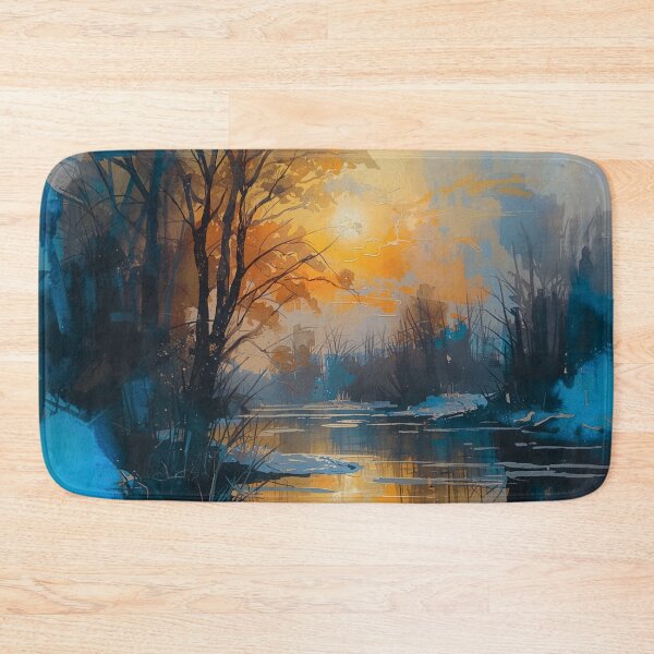 Item preview, Serene  Twilight  by the River  designed and sold by FlowerSeller1.