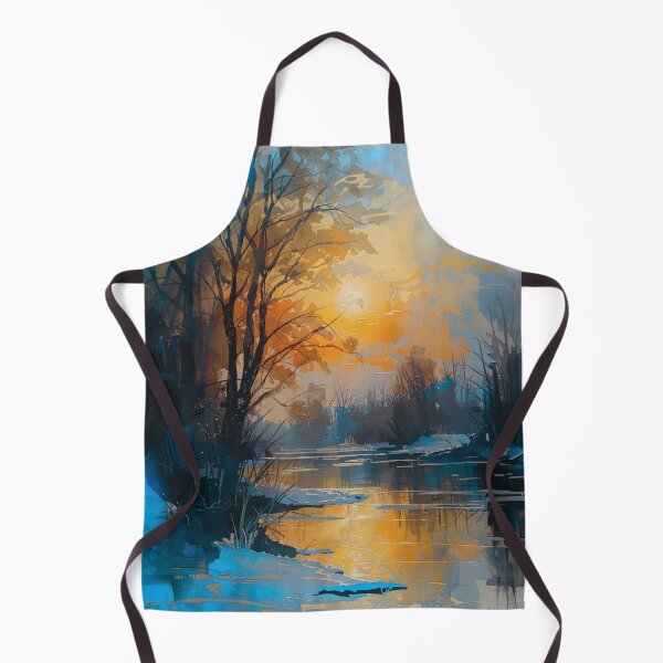 Item preview, Serene Twilight by the River designed and sold by FlowerSeller1.
