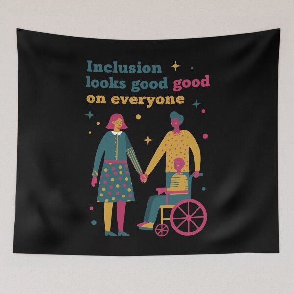 Item preview, Disability Awareness Inclusion Looks Good Good designed and sold by LuminOrb.