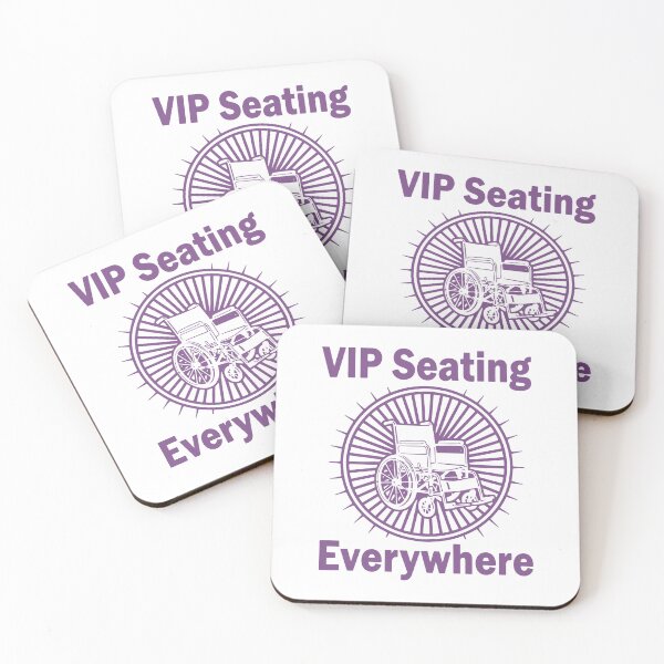 Item preview, Disability awareness VIP Seating Everywhere designed and sold by LuminOrb.