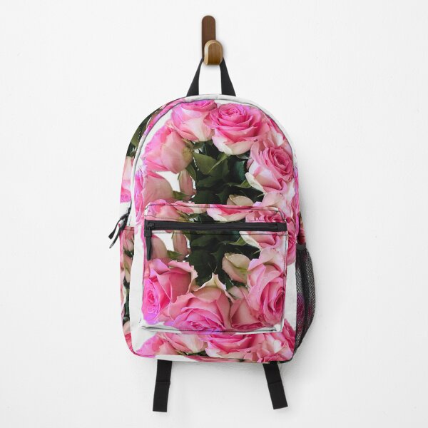 Item preview, Beautiful Bouquet of Pink Roses Isolated on White designed and sold by BalkanBloom.