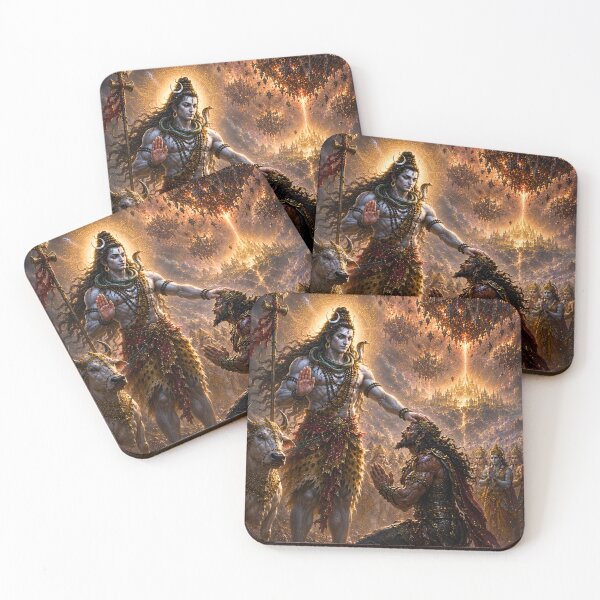 Item preview, Mahadev War Series: The Burning of Tripura – Lord Shiva’s Cosmic Arrow designed and sold by Homyar.