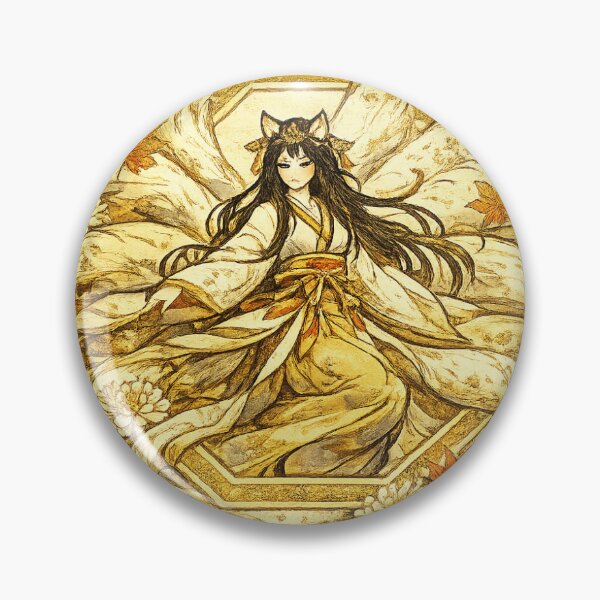 Item preview, Nine Tails in the Rinpa Garden designed and sold by Terraprompt.