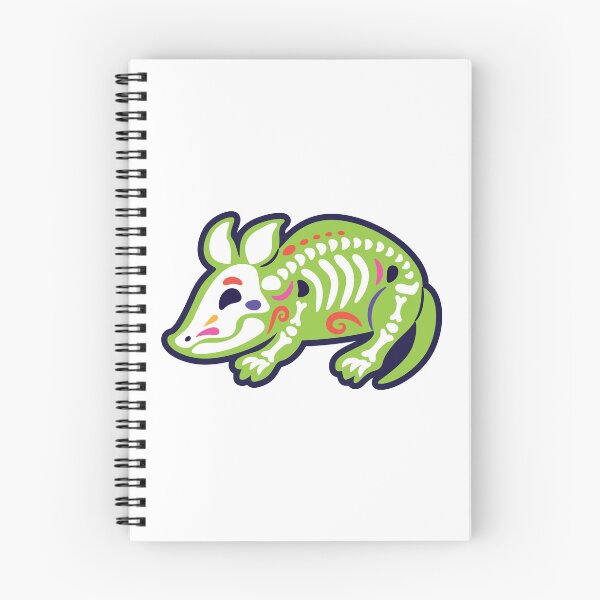 Item preview, Day of the Dead Skeleton Armadillo designed and sold by the-craft-shop.