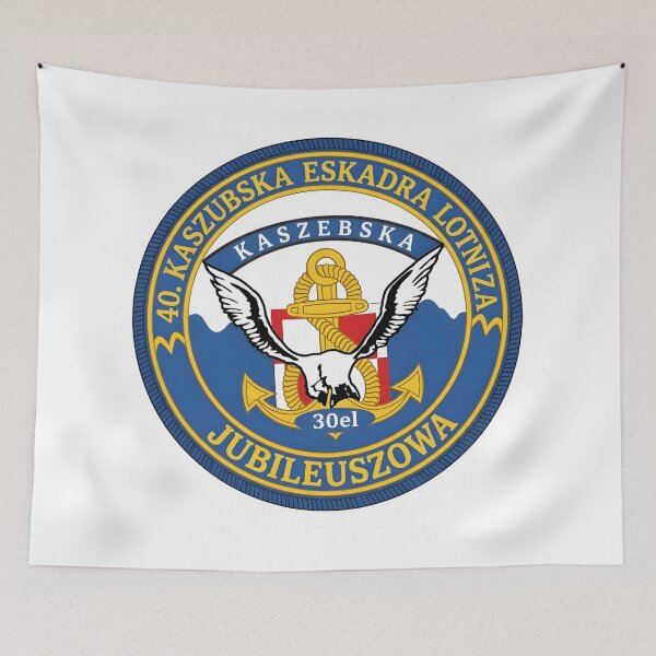 Item preview, Commemorative Emblem of the 40th Kashubian Aviation Squadron (40. Kaszubska Eskadra Lotnicza) designed and sold by CharlieDesings.