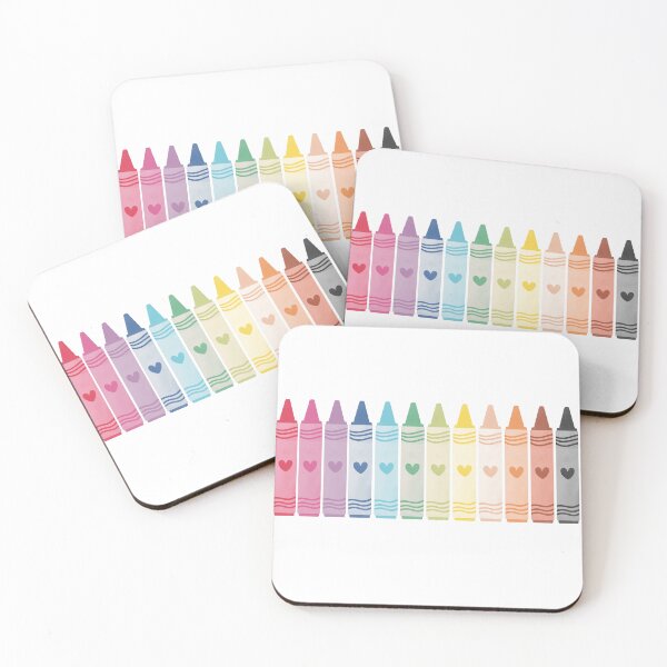 Item preview, Colourful Crayons Set designed and sold by winterpumpkin.