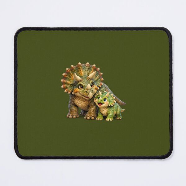 Item preview, Cute Triceratops with cub designed and sold by SHRIVISH.