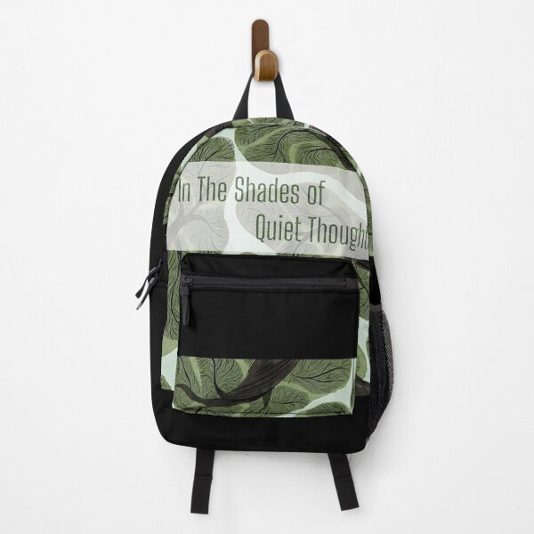 Item preview,  Shades of Quiet Thoughts Botanical Quote designed and sold by LazyGeniusArt.