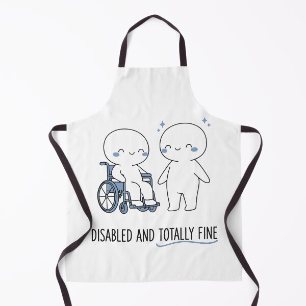 Item preview, Disability Awareness Disabled And Totally Fine designed and sold by LuminOrb.