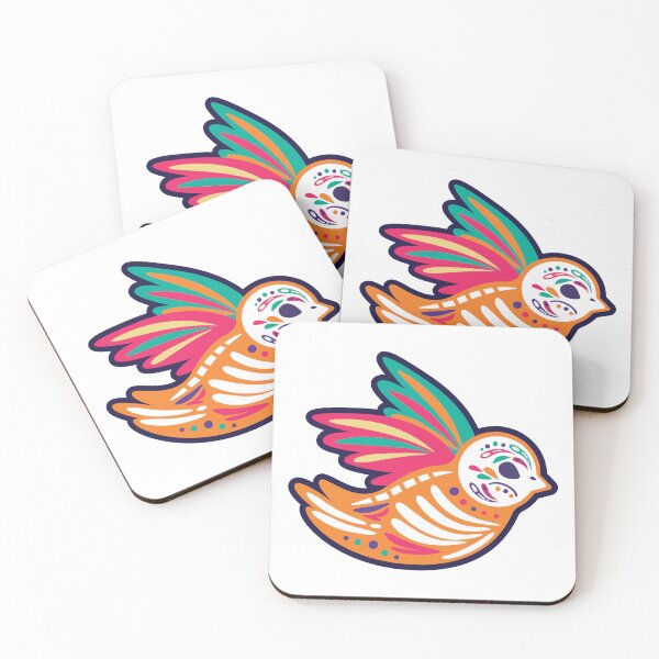 Item preview, Day of the Dead Skeleton Bird designed and sold by the-craft-shop.