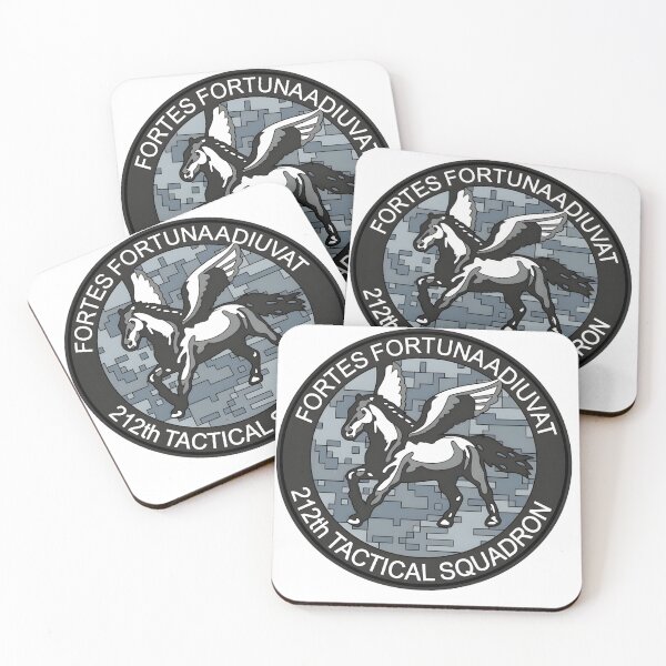 Item preview, Insignia of the 212th Tactical Squadron (Fortes Fortuna Adiuvat) designed and sold by CharlieDesings.