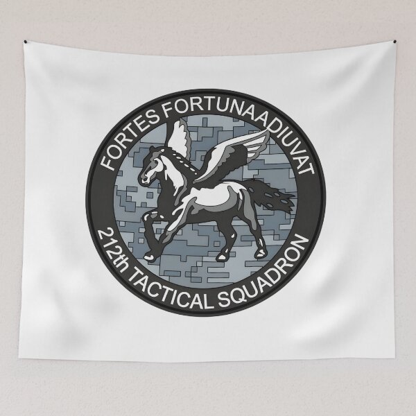 Item preview, Insignia of the 212th Tactical Squadron (Fortes Fortuna Adiuvat) designed and sold by CharlieDesings.