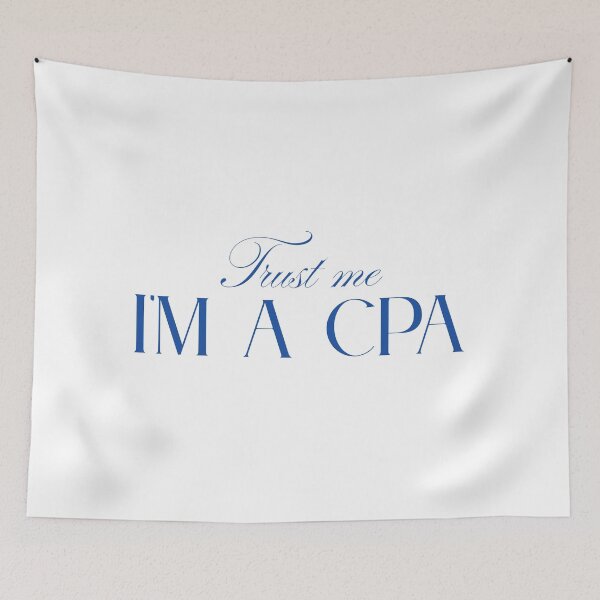 Item preview, Trust Me I'm a CPA Funny Accountant T-Shirt Classic Accounting Humor Gift Tee designed and sold by BananaPrint.