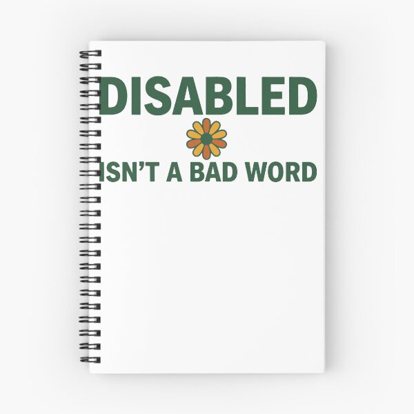 Item preview, Disability Awareness Disabled Isn't A Bad Word designed and sold by LuminOrb.
