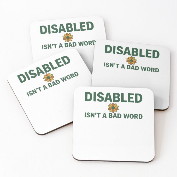 Item preview, Disability Awareness Disabled Isn't A Bad Word designed and sold by LuminOrb.