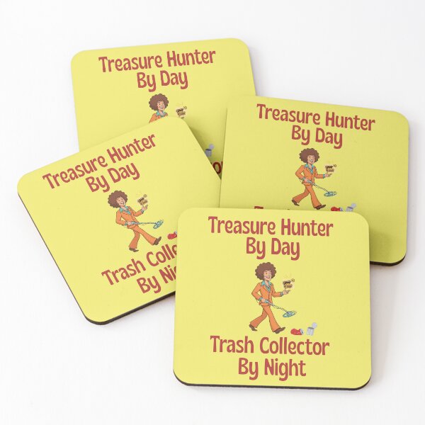 Item preview, Treasure Hunter By Day, Trash Collector By Night Funny Tee For Metal Detectorists designed and sold by WearFine.
